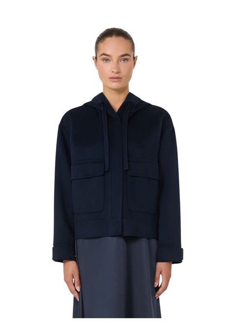 Giacca con cappuccio in lana - BLU Weekend MAXMARA | GARY045